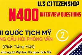 Học Thi Quốc Tịch Mỹ 2022 Thắng Phạm Tiếng Việt