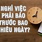 Nlđ Nghỉ Việc Báo Trước Bao Nhiêu Ngày