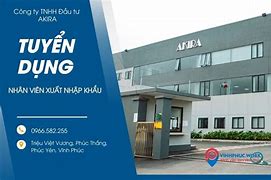 Tuyển Dụng Xuất Nhập Khẩu Vĩnh Phúc