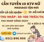 Tuyển Ktv Massage Quận 1 Tphcm